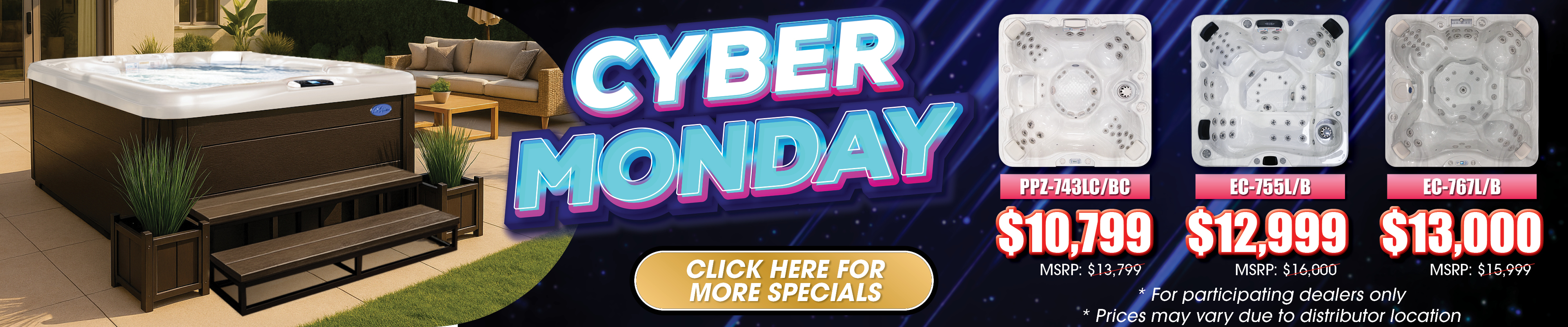 Calspas hot tub being used in a family setting - Tinley Park